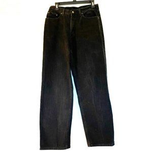 L. L. Bean High-Rise Black Jeans - Relaxed Fit